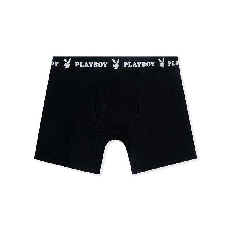 Biancheria Intima Playboy 2-Pack Boxer Briefs Uomo Nere | 24387NQUH