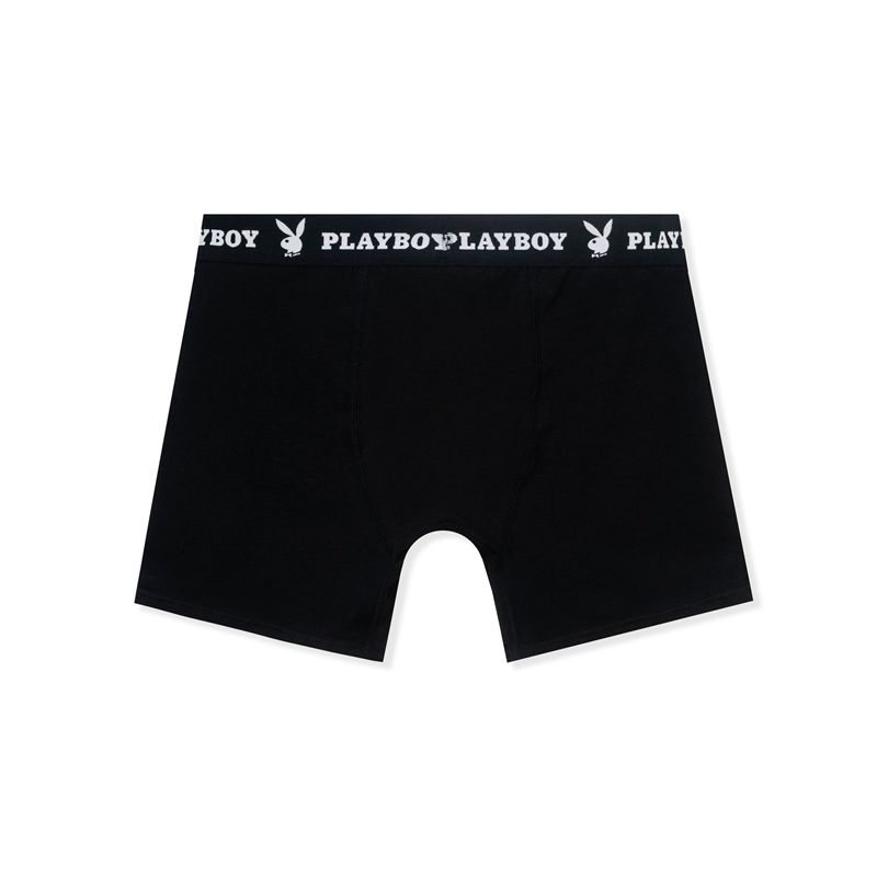 Biancheria Intima Playboy 2-Pack Boxer Briefs Uomo Nere | 24387NQUH