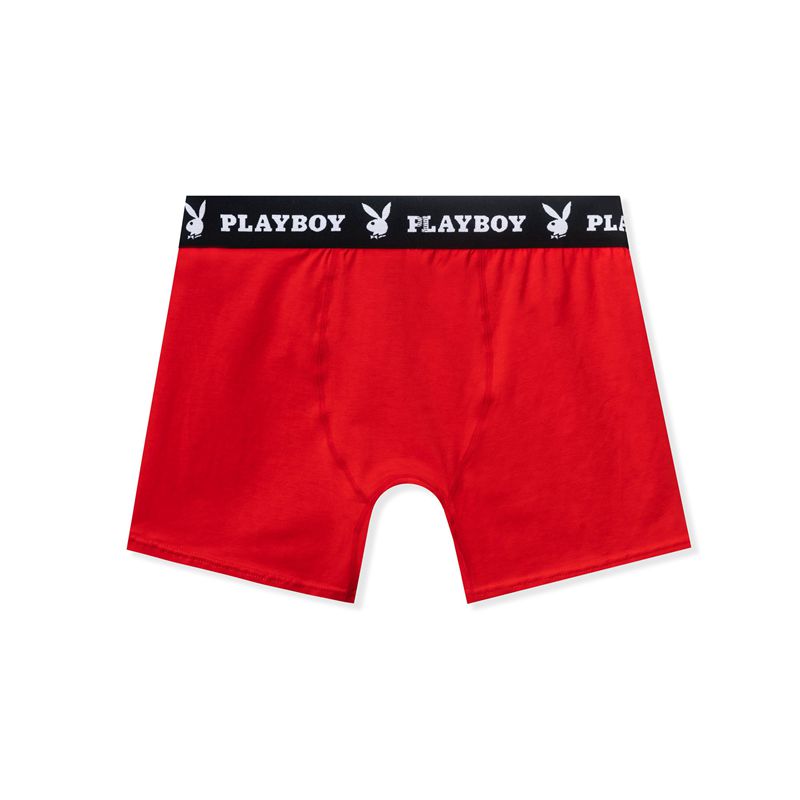 Biancheria Intima Playboy 3-Pack Boxer Briefs Uomo Colorate | 76452CMTR