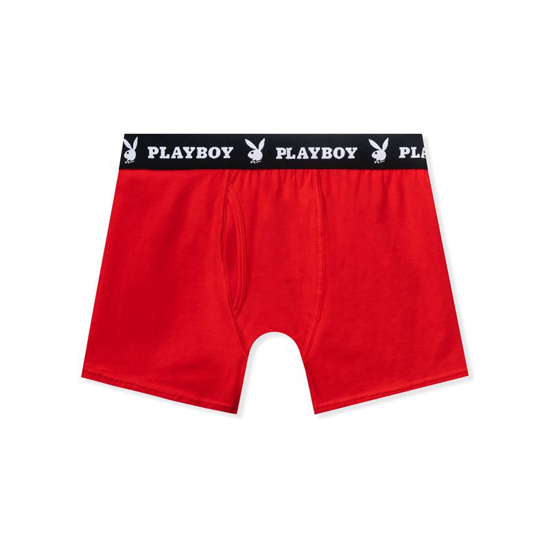 Biancheria Intima Playboy 3-Pack Boxer Briefs Uomo Colorate | 76452CMTR