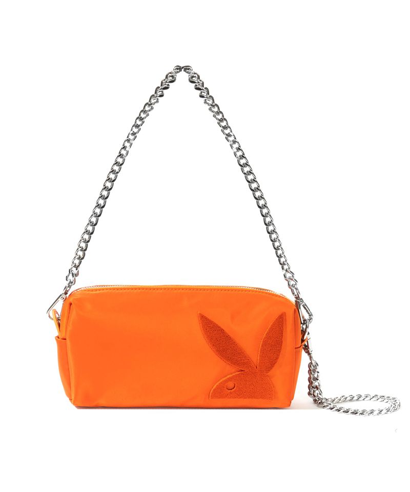 Borse A Mano Playboy Nylon Clutch Donna Senape | 21497WGTO