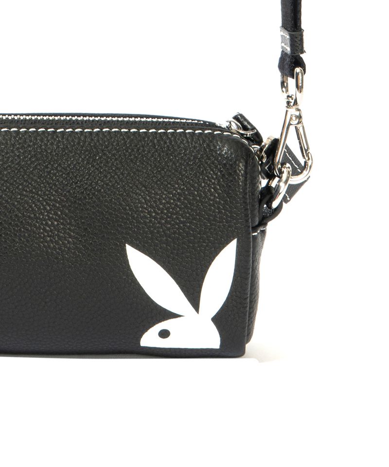 Borse A Mano Playboy Pelle Pouchette Donna Nere | 41826MCOY