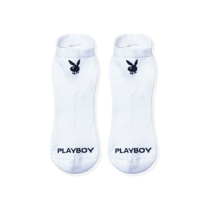 Calzini Playboy Corta Rabbit Head Ginnastica Uomo Nere | 71985LJFU