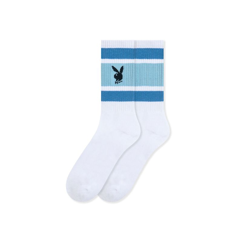 Calzini Playboy Three Pack Crew Uomo Colorate | 02437BIAN