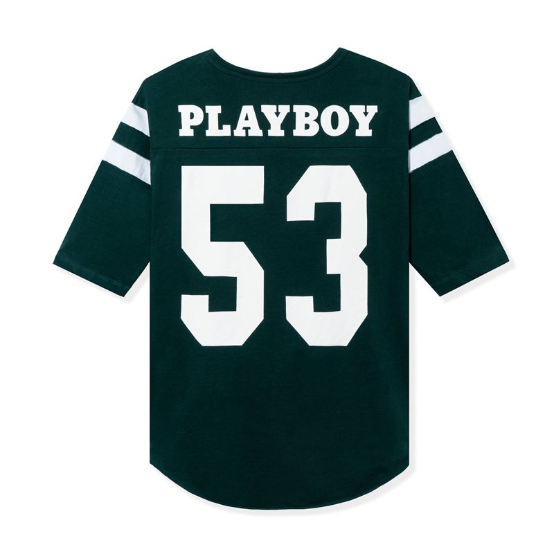 Camicie Playboy 53 Jersey Uomo Nere Bianche | 87690SPYI