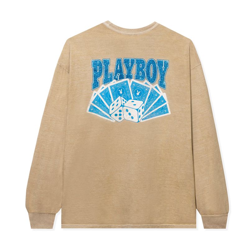 Camicie Playboy Casino Long Sleeve Uomo Marroni | 03719HBLD