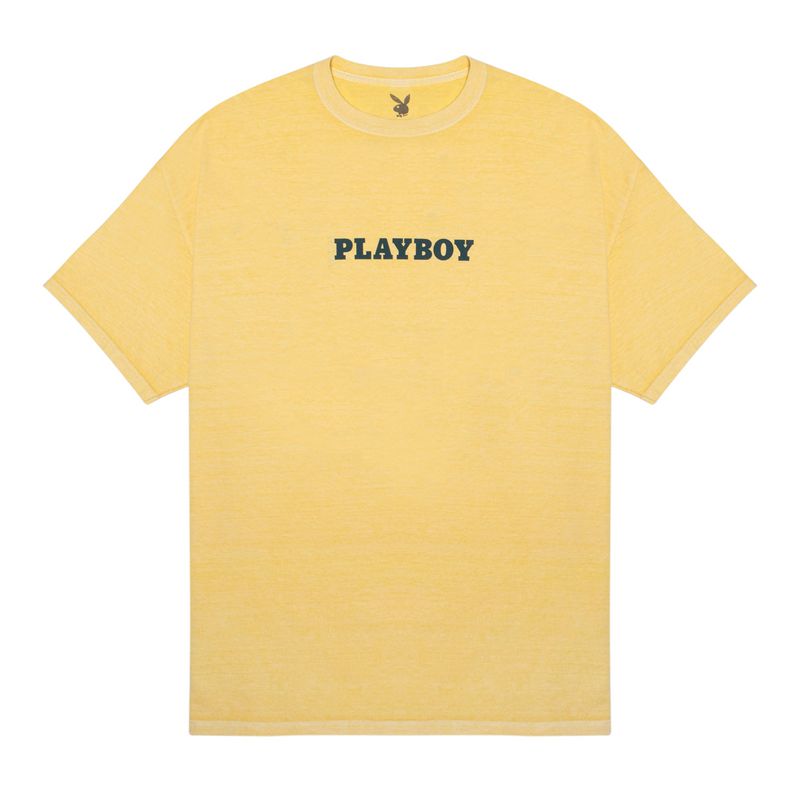 Camicie Playboy Crest Uomo Gialle | 87246KFBI