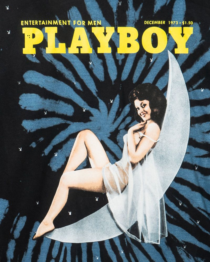 Camicie Playboy December 1973 Cover Long Sleeve Uomo Blu | 30679CKEG