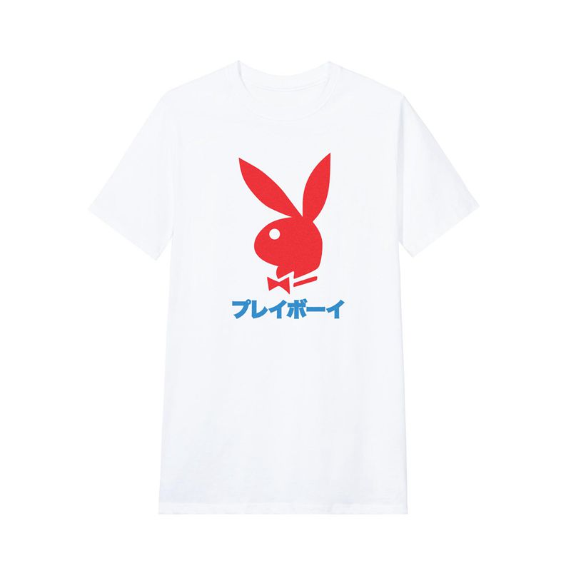 Camicie Playboy Japanese Rabbit Head Uomo Nere | 19803RHKW