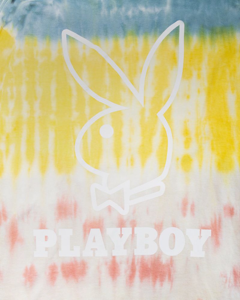 Camicie Playboy Logo Long Sleeve Uomo Gialle | 10529KXEJ