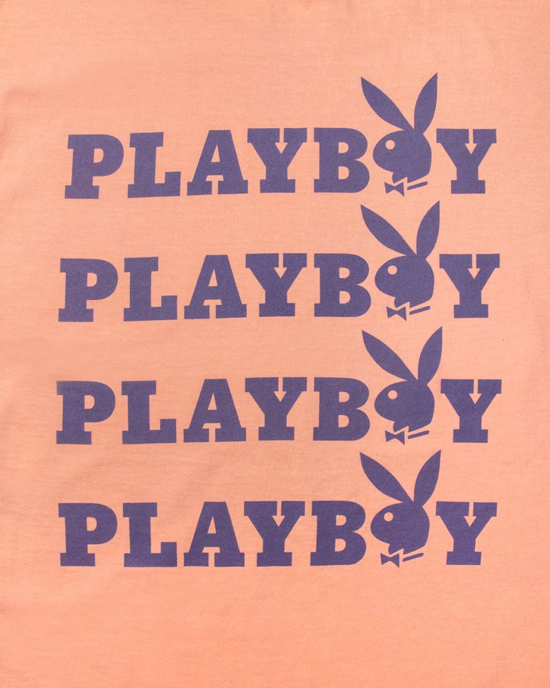 Camicie Playboy Peach Graphic Uomo Rosa Viola | 42560CDJX