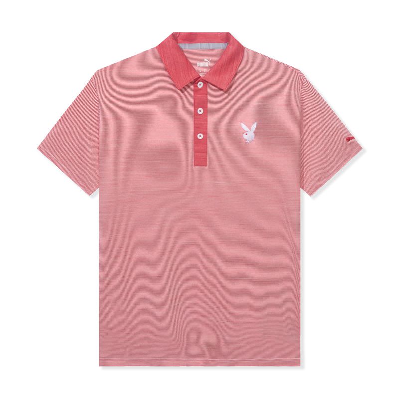 Camicie Playboy Puma Golf Legend Polo Uomo Rosse | 10438BOTM