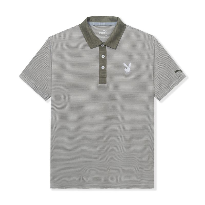 Camicie Playboy Puma Golf Legend Polo Uomo Rosse | 10438BOTM