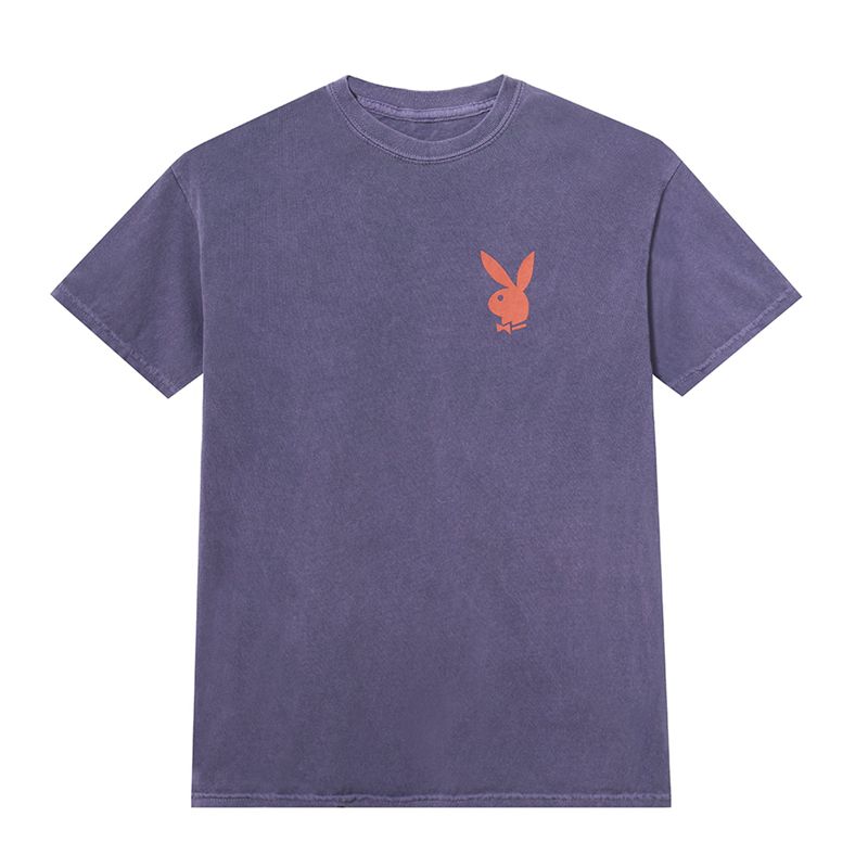 Camicie Playboy Purple Graphic Uomo Viola | 30514BZML