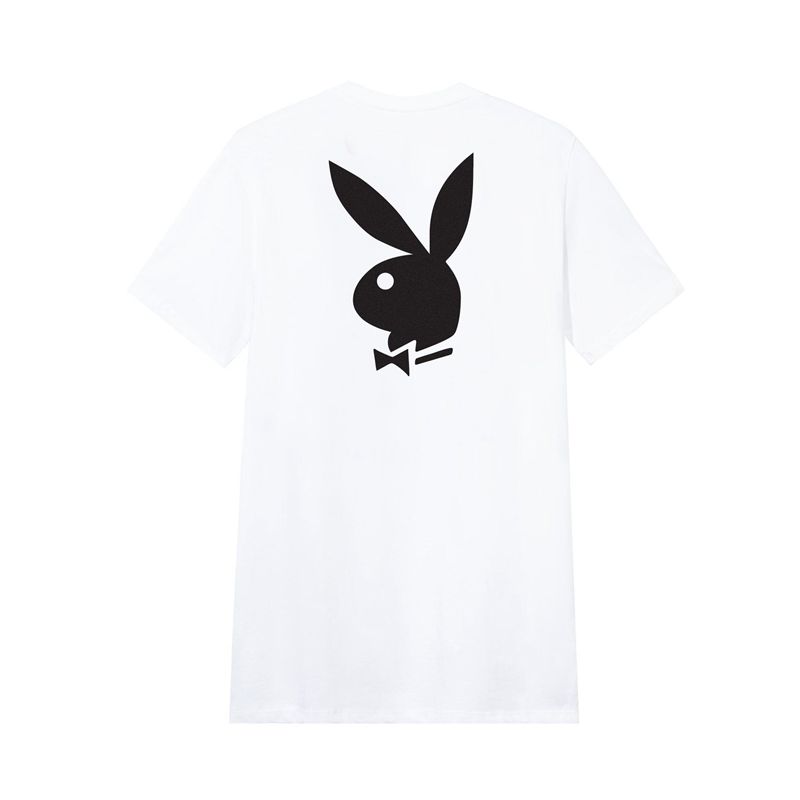 Camicie Playboy Rabbit Head Logo Uomo Rosa | 27963UCJF