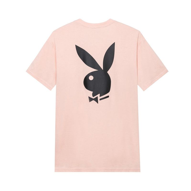 Camicie Playboy Rabbit Head Logo Uomo Rosa | 27963UCJF