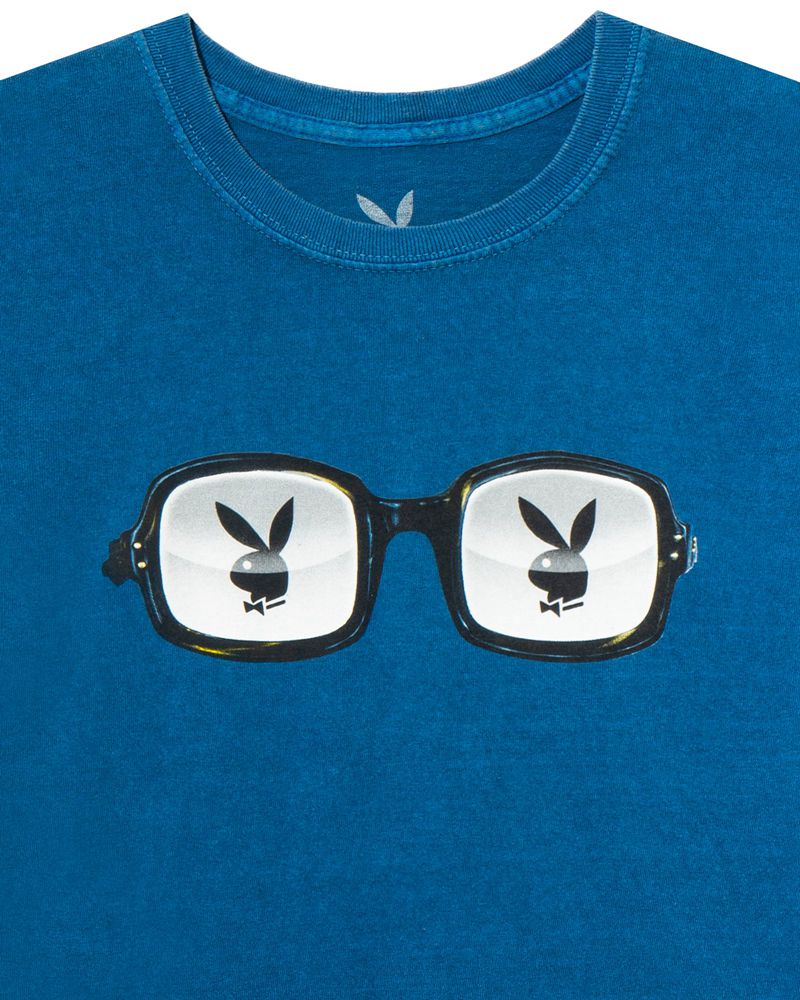 Camicie Playboy Sunglasses Uomo Blu | 54307LKZW