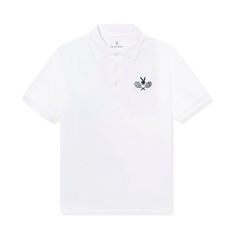 Camicie Playboy Tennis Club Polo Uomo Nere | 36902HREM