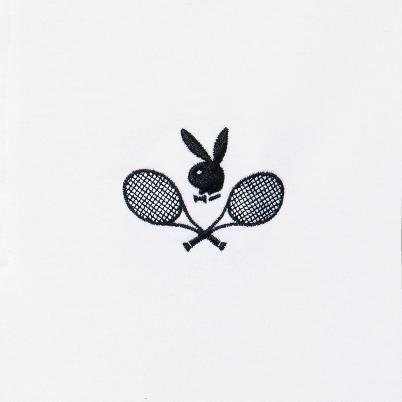 Camicie Playboy Tennis Club Polo Uomo Nere | 36902HREM