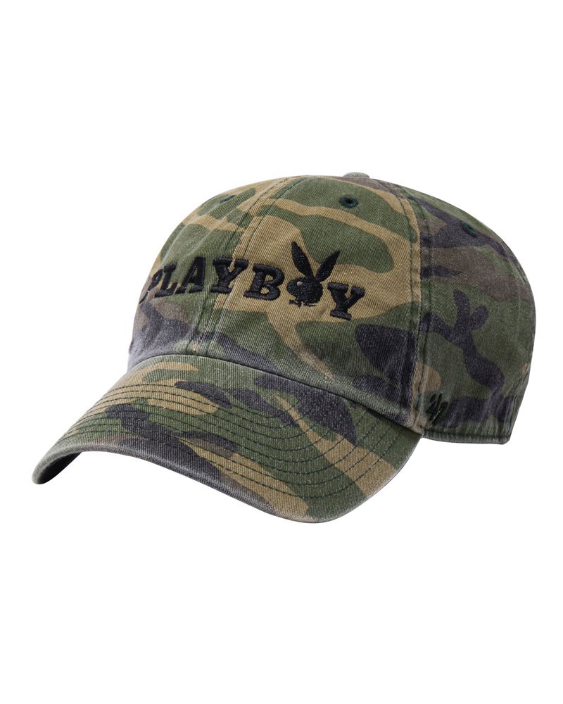 Cappelli Playboy 47 Brand Adjustable Dad Donna Blu Marino Bianche | 19246PQFZ