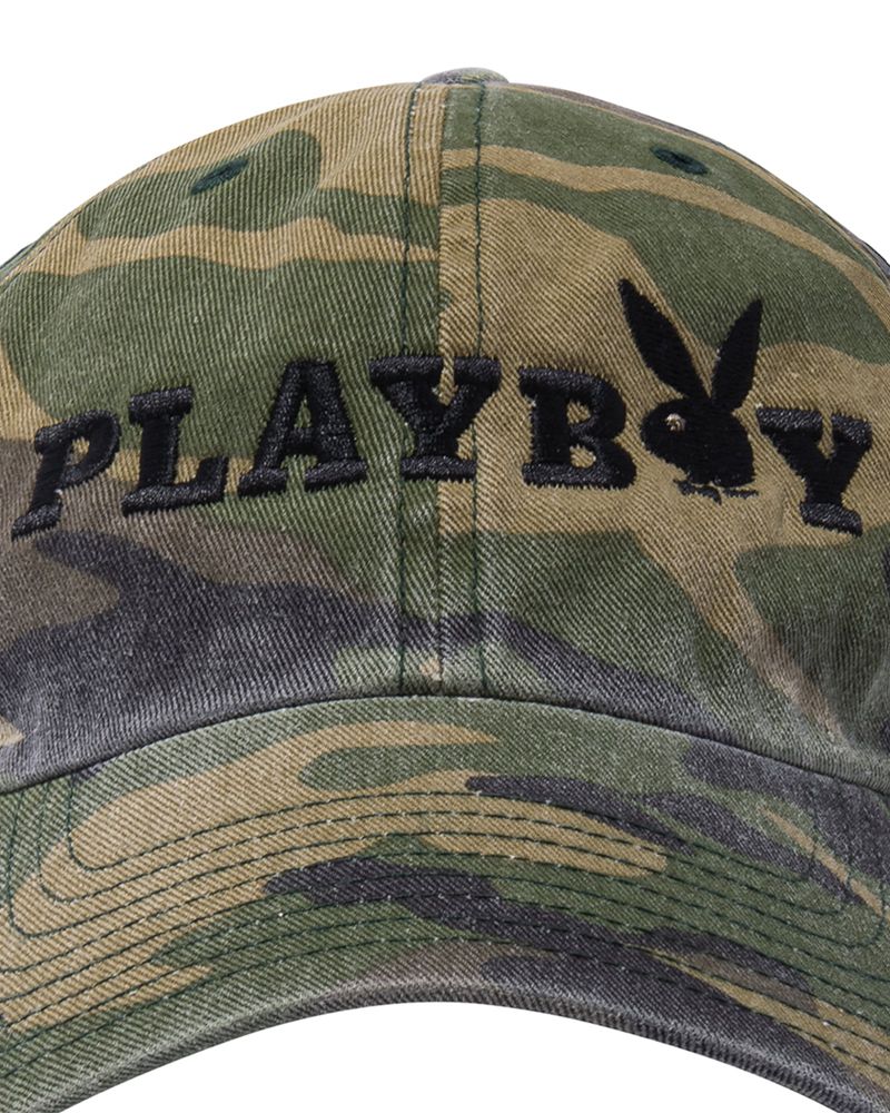 Cappelli Playboy 47 Brand Adjustable Dad Donna Blu Marino Bianche | 19246PQFZ