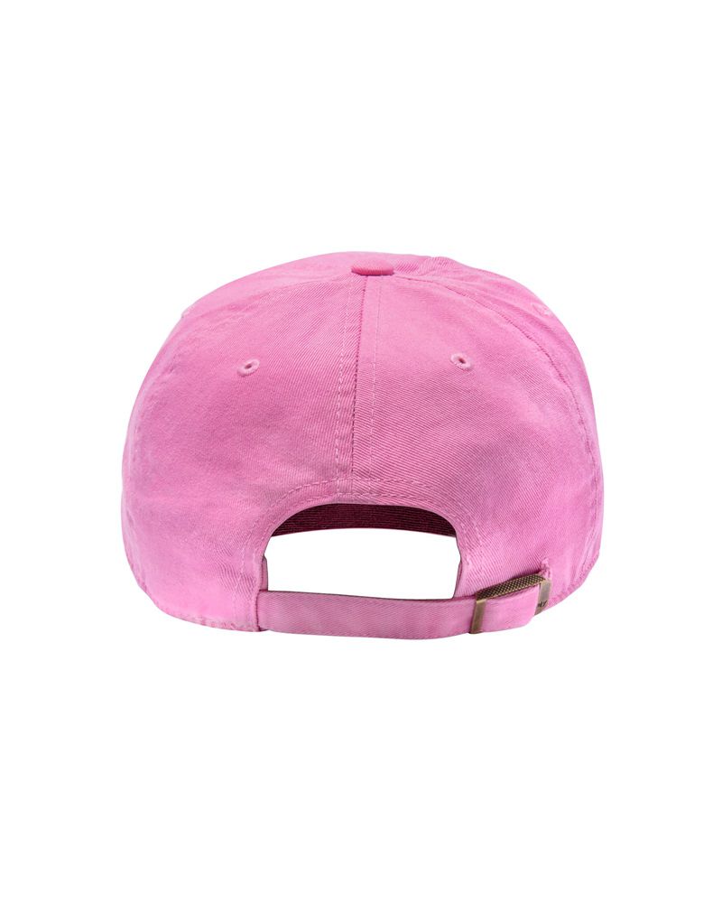 Cappelli Playboy 47 Brand Adjustable Dad Uomo Rosa Bianche | 82356SABM