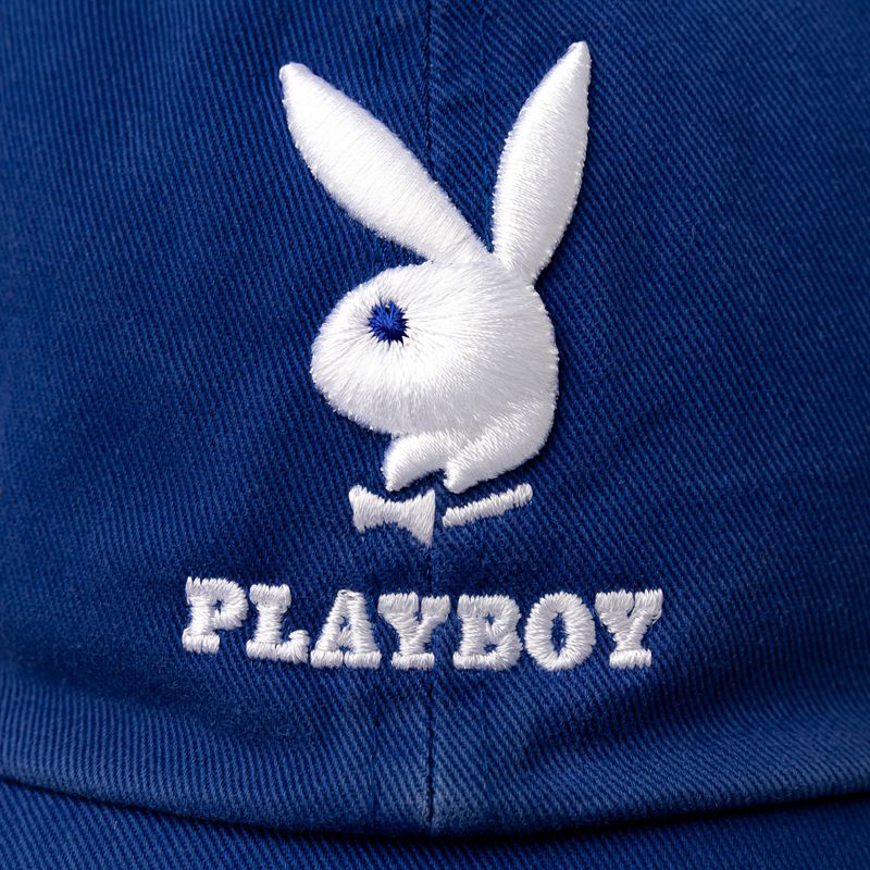 Cappelli Playboy 47 Brand Adjustable Dad Uomo Rosa Bianche | 82356SABM