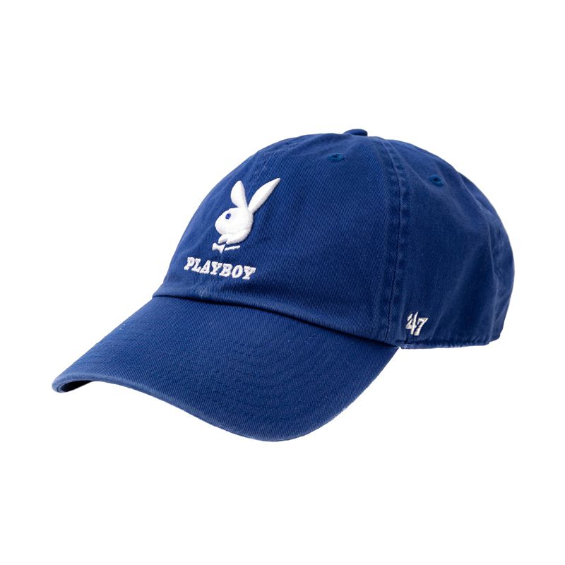 Cappelli Playboy 47 Brand Adjustable Dad Uomo Rosa Bianche | 82356SABM