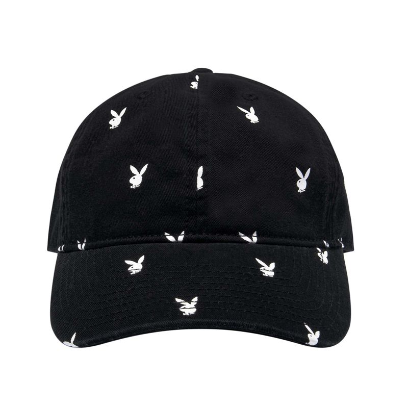 Cappelli Playboy All-Over Rabbit Head Uomo Nere Bianche | 94586HTSM