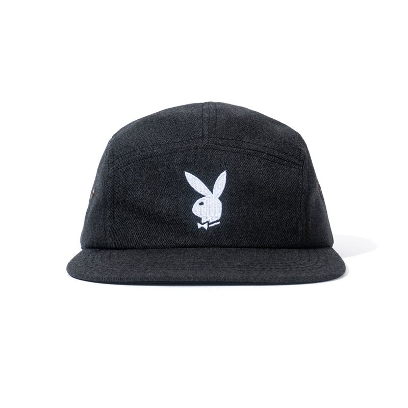 Cappelli Playboy American Twill Unstructured 5 Panel Uomo Grigie | 93120LUTW