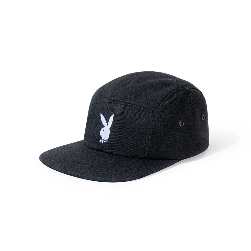 Cappelli Playboy American Twill Unstructured 5 Panel Uomo Grigie | 93120LUTW