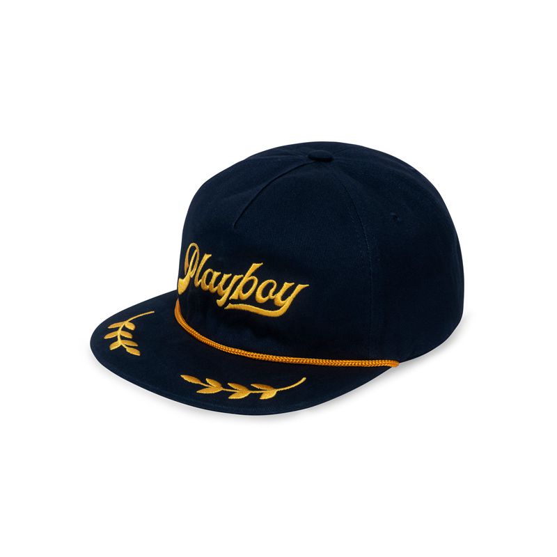 Cappelli Playboy Dock Uomo Gialle Nere | 06123OJMN