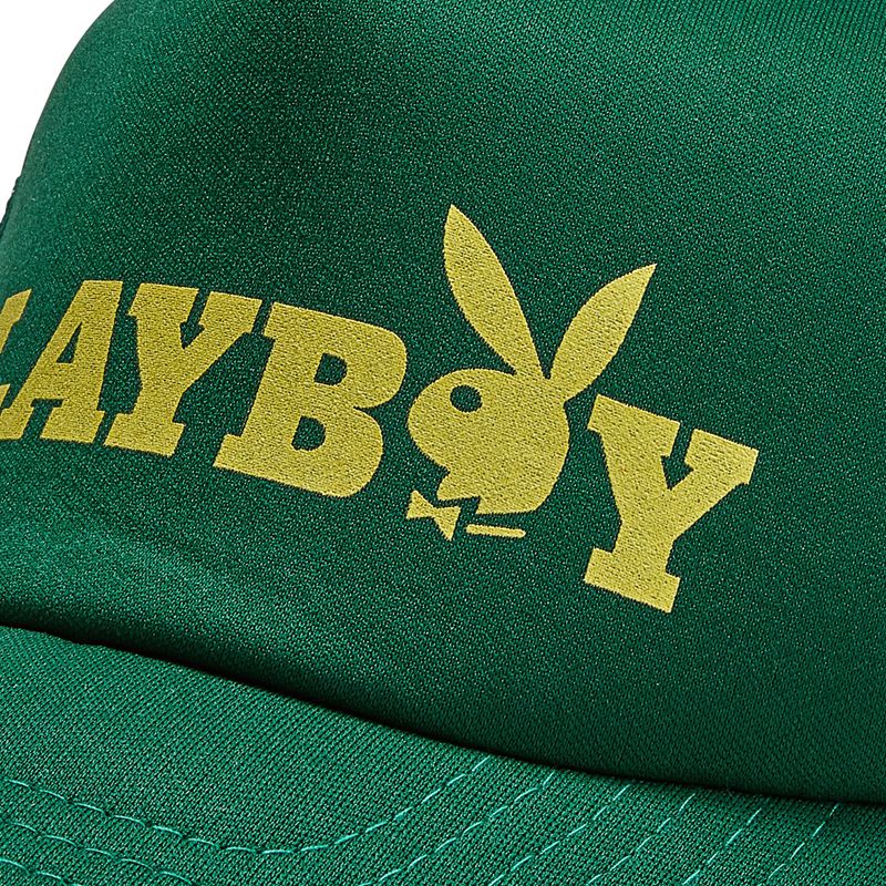 Cappelli Playboy Masthead Trucker Donna Verdi Gialle | 02597FUWV