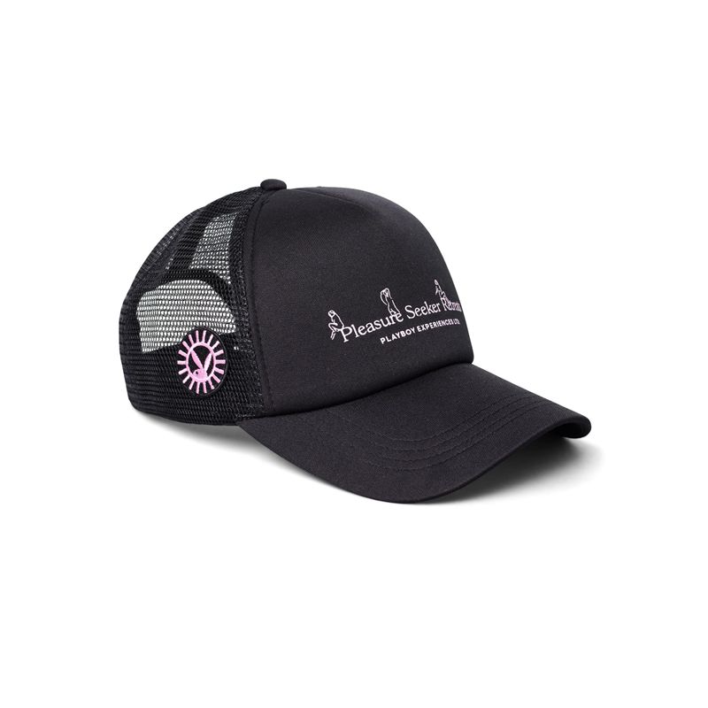 Cappelli Playboy Pleasure Trucker Uomo Nere | 67014EQXG