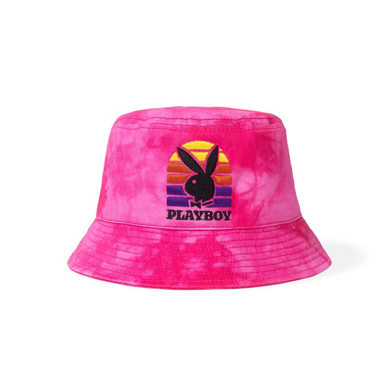 Cappelli Playboy Sunset Tie Dye Bucket Uomo Viola | 59716XLHQ