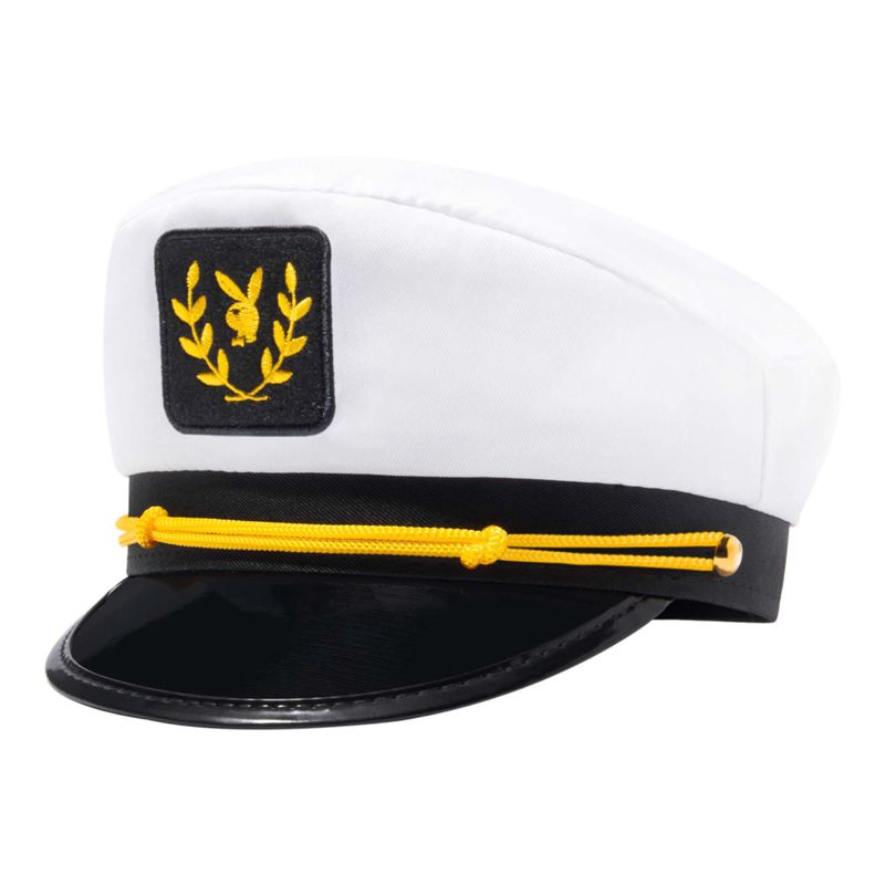 Cappelli Playboy The Official Captain's Uomo Bianche Nere Gialle | 26947IKLV