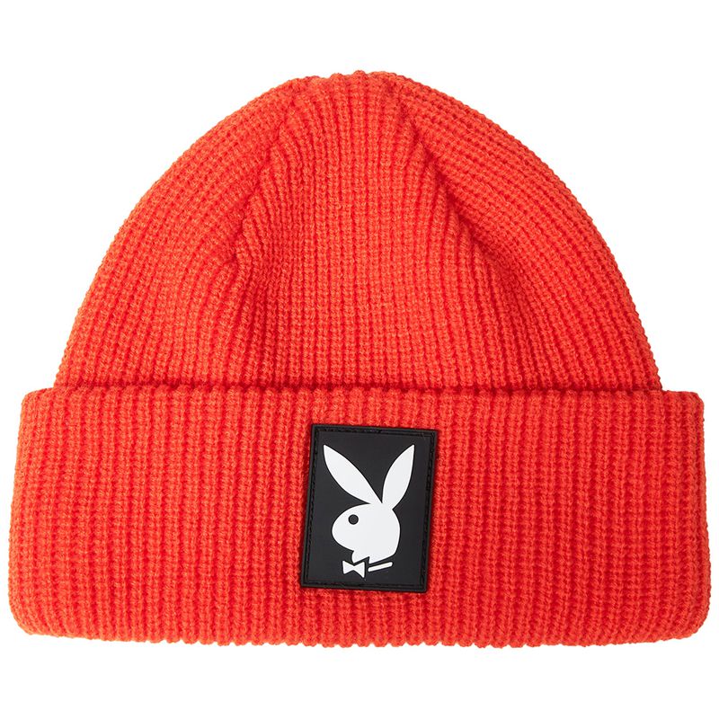 Cappelli Playboy X Pleasures Bunny Beanie Uomo Arancioni | 03915MKLQ