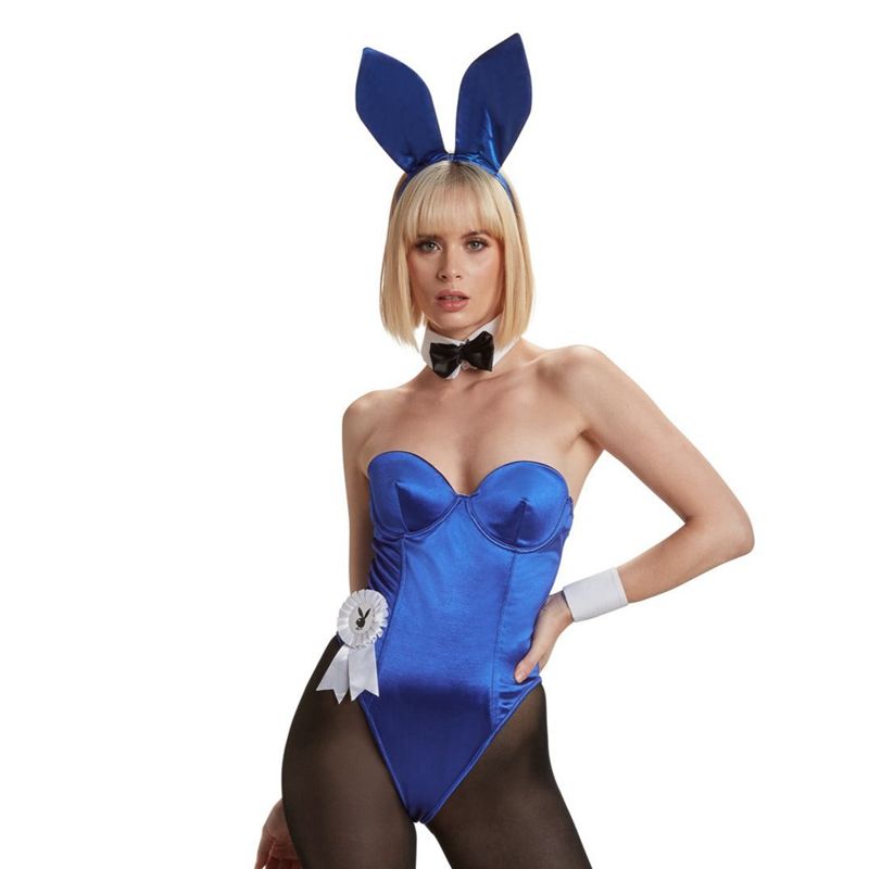 Costume Da Coniglio Playboy The Official Donna Blu | 08492HTMJ