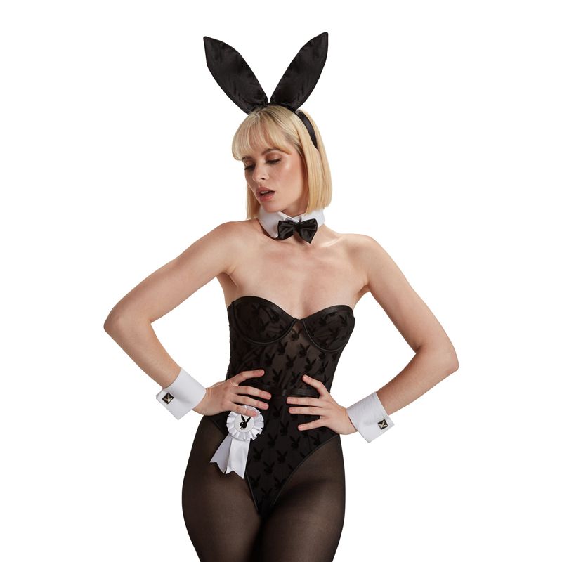 Costume Da Coniglio Playboy The Official Donna Nere | 63208BWPE