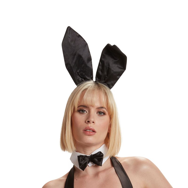 Costume Da Coniglio Playboy The OfficialAccessory Set Donna Nere Bianche | 75602VNOW