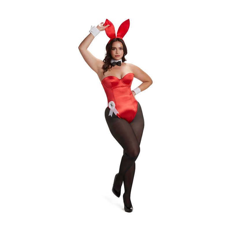 Costume Da Coniglio Playboy The Official Donna Rosse | 76534XNCH