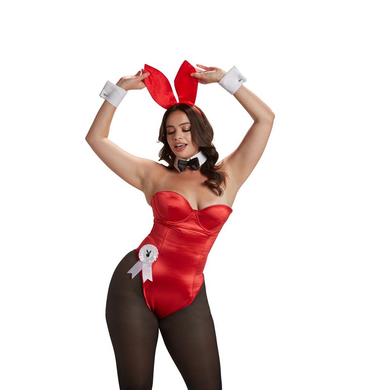 Costume Da Coniglio Playboy The Official Donna Rosse | 76534XNCH