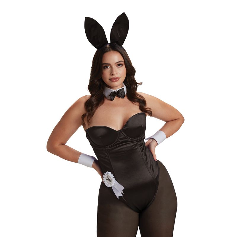 Costume Da Coniglio Playboy The Official Donna Nere | 78409FLTK