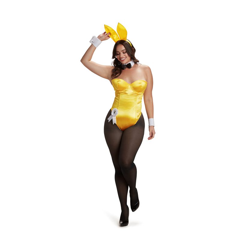 Costume Da Coniglio Playboy The Official Donna Gialle | 86947MYIJ