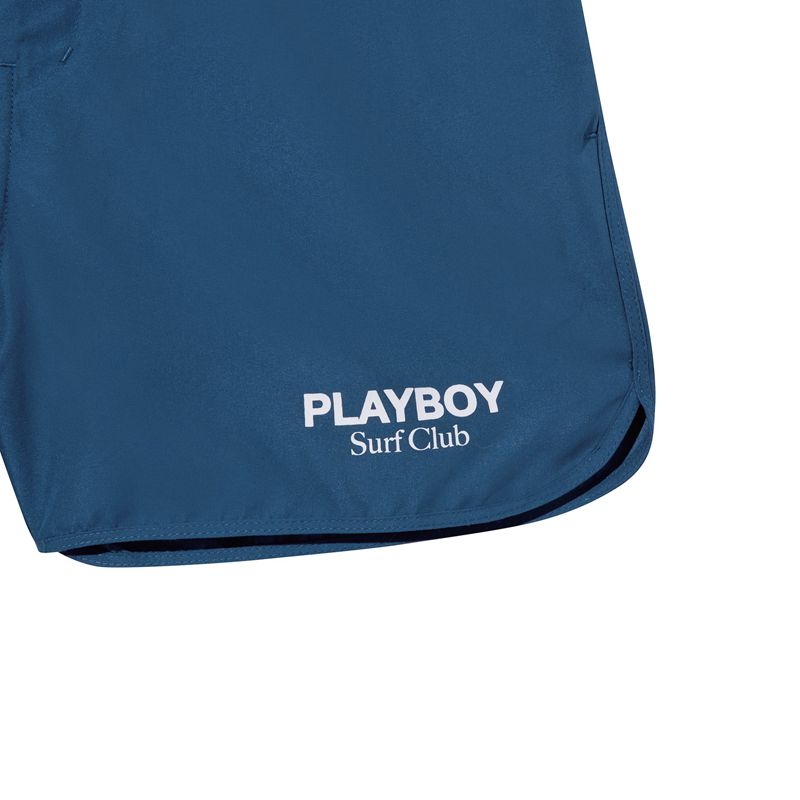 Costumi Da Bagno Playboy Surf Club Trunks Uomo Blu | 58209AJZH