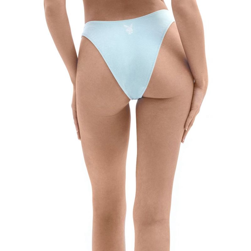 Costumi Da Bagno Playboy Terry High Side Bikini Bottom Donna Menta | 06127MCLA