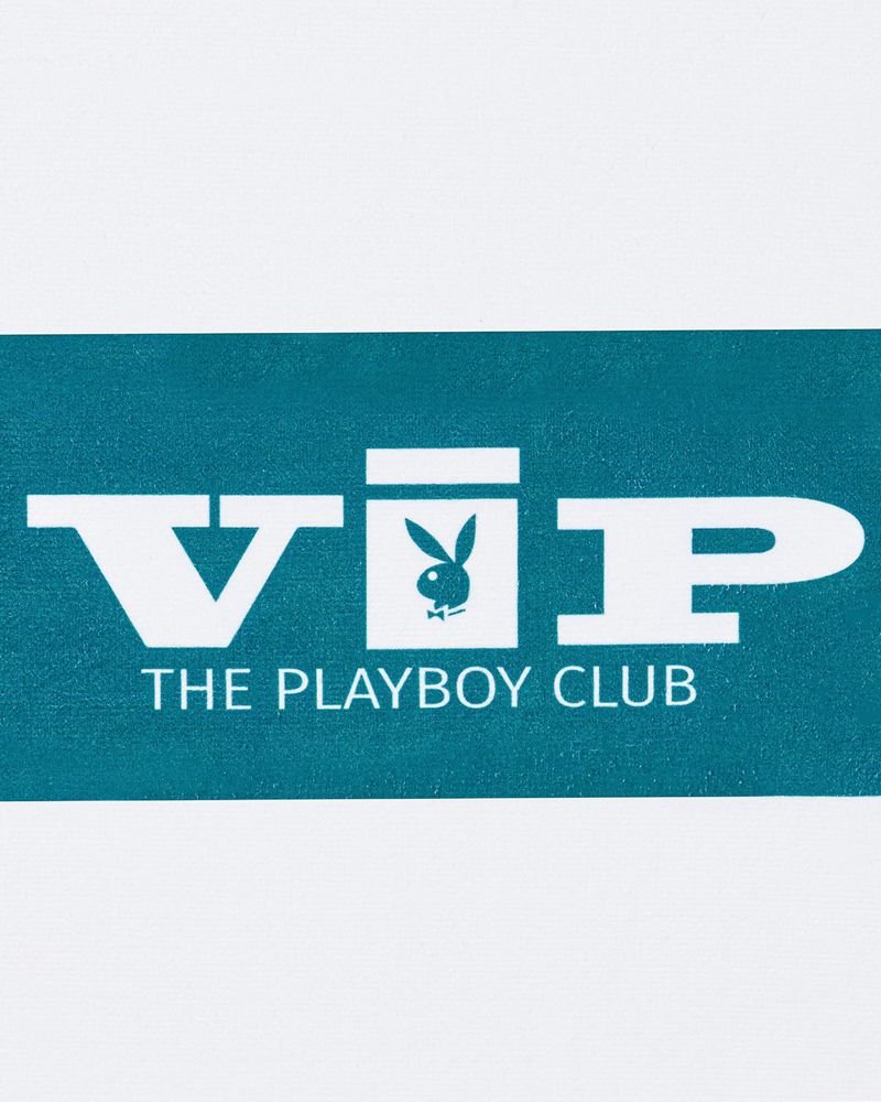 Costumi Da Bagno Playboy Vip Club Beach Towel Donna Blu Chiaro Bianche | 59673BZOP