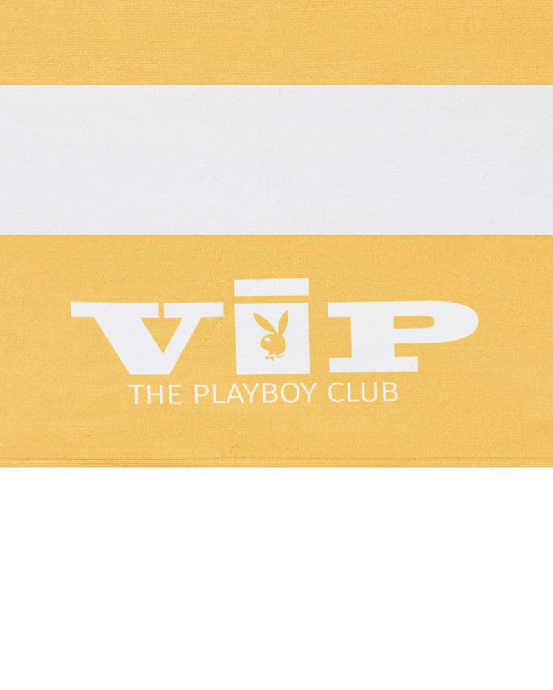 Costumi Da Bagno Playboy Vip Club Beach Towel Donna Blu Chiaro Bianche | 59673BZOP