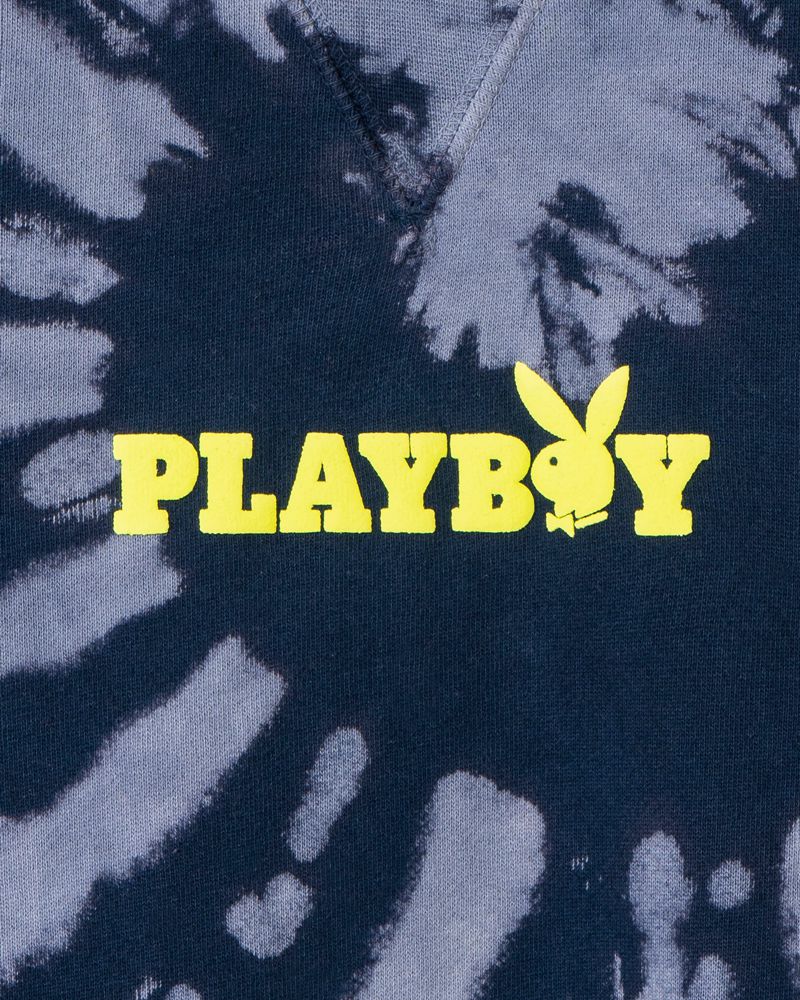 Felpa Con Cappuccio Playboy Au Naturel Sweat Uomo Nere Viola | 43692LXTK