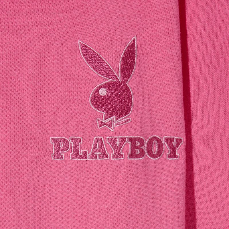 Felpa Con Cappuccio Playboy Classiche Crewneck Donna Rosse Profondo Verde Oliva | 96057QPZC